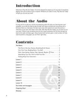 Play Alto Sax Today! Level 1 