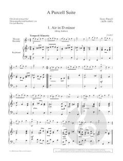 A Purcell Suite von Henry Purcell 