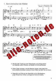 Die schönsten Herbst- und Winterlieder 