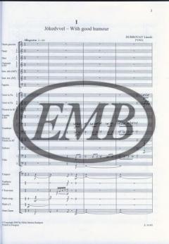 Little Suite For Symphonic Band (Laszlo Dubrovay) 