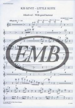 Little Suite For Symphonic Band (Laszlo Dubrovay) 