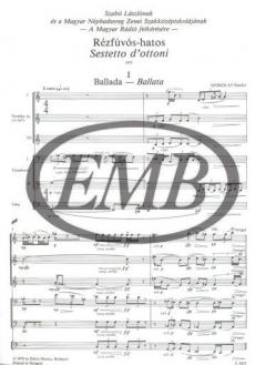 Sestetto d'ottoni (Sandor Szokolay) 