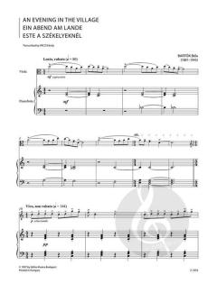 Ein Abend am Lande von Béla Bartók 
