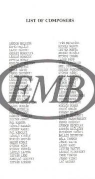 Contemporary Hungarian Composers von Bálint András Varga 