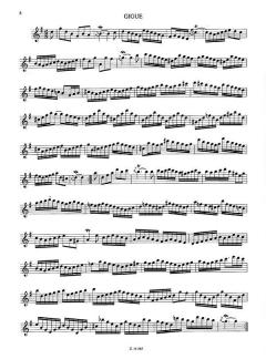 Suite G-Dur für Flöte von Johann Sebastian Bach im Alle Noten Shop kaufen