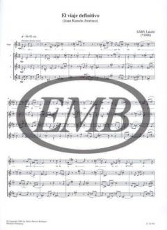 The final journey To The poem by Juan Ramón Jiménez (Laszlo Sary) 