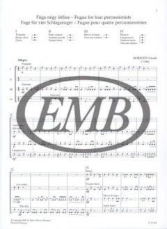 Kammermusik für Schlagzeug 