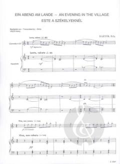 Ein Abend am Lande von Béla Bartók 