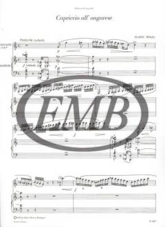 Capriccio all'ongarese von Mihaly Hajdu für Klarinette und Orchester im Alle Noten Shop kaufen