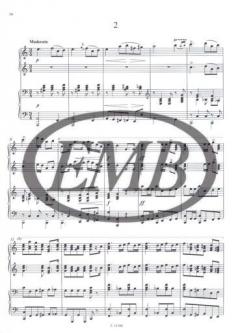 Drei Stücke für Klavier zu vier Händen von Karl Goldmark im Alle Noten Shop kaufen