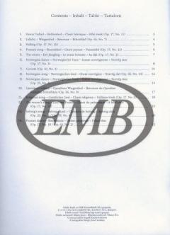 14 leichte Stücke für Kinderstreichorchester von Edvard Grieg 