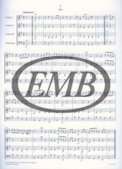 15 leichte Stücke für Kinderstreichorchester von Georg Friedrich Händel 