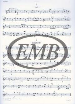 15 leichte Stücke für Kinderstreichorchester von Georg Friedrich Händel 