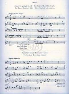 Ritterspiele für Kinderstreichorchester von Lajos Papp 