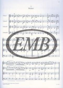 Tänze für Kinderstreichorchester von Franz Schubert 