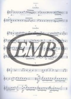 Tänze für Kinderstreichorchester von Franz Schubert 