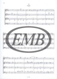 Sechzehn kleine Stücke für Jugendstreichorchester von Georg Philipp Telemann 