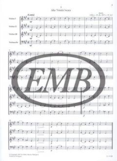 Renaissance Musik für Kinderstreichorchester (erste Lage) 