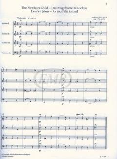 Weihnachtsmusik für Kinderstreichorchester 