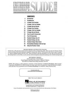 Fretboard Roadmaps: Slide Guitar von Fred Sokolow 