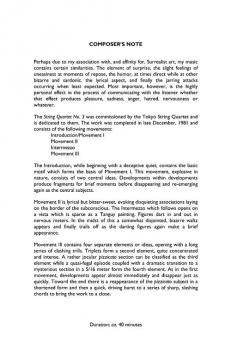 Streichquartett Nr. 3 von Benjamin Lees im Alle Noten Shop kaufen