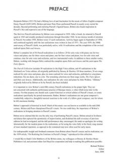 The Purcell Collection von Henry Purcell 