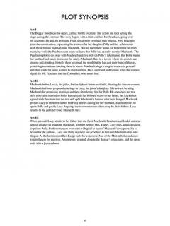 Selections From The Beggar's Opera von Benjamin Britten 