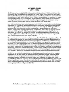 Collected Songs von Gerald Finzi 