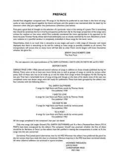 Collected Songs von Gerald Finzi 