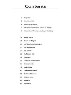 15 Selected Songs High Voice von Franz Schubert 