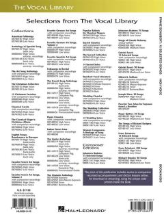 15 Selected Songs High Voice von Franz Schubert 