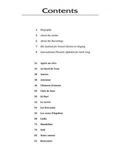 15 Selected Songs High Voice von Gabriel Fauré 