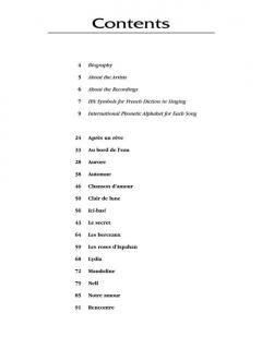 15 Selected Songs Low Voice von Gabriel Fauré 