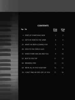 Piano Duet Play-Along Vol. 17: High School Musical 