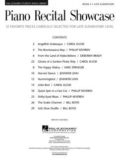 Piano Recital Showcase Book 2 