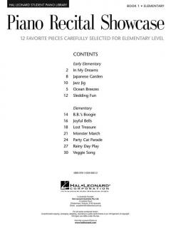 Piano Recital Showcase Book 1 