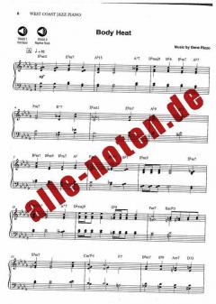 West Coast Jazz Piano von Gene Rizzo 