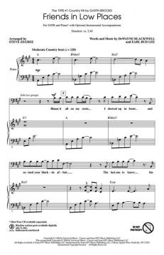 Friends In Low Places von Brooks 