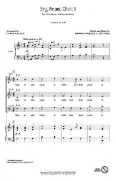 Sing We And Chant It (Discovery Level 2) (Thomas Morley) 