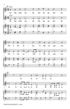 Sing We And Chant It (Thomas Morley) 