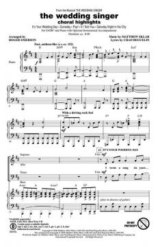 The Wedding Singer (Choral Highlights) (Roger Emerson) 