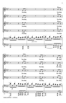 Maha Sonnet (William Bolcom) 