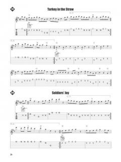 Fretboard Roadmaps: Bluegrass And Folk Guitar von Fred Sokolow 