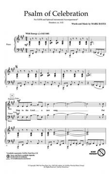 Psalm Of Celebration (Mark Hayes) 