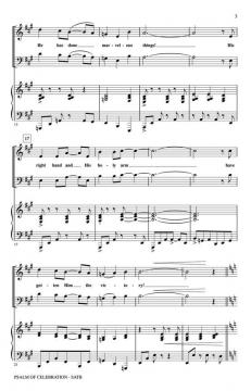 Psalm Of Celebration (Mark Hayes) 