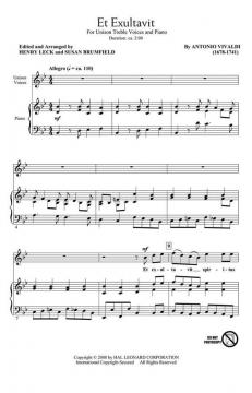 Et Exultavit von Antonio Vivaldi (Download) 