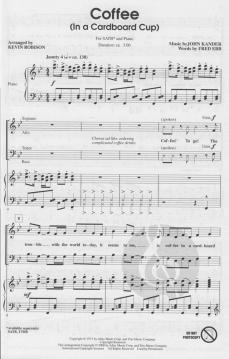 Coffee (In A Cardboard Cup) (John Kander) 