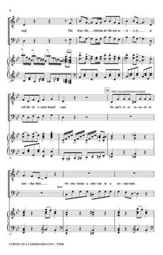 Coffee von John Kander 