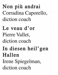 Diction Coach: Arias For Bass 