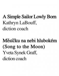 Diction Coach: Arias For Soprano Vol. 2 